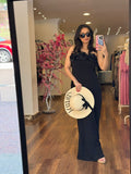 flowers beach dress