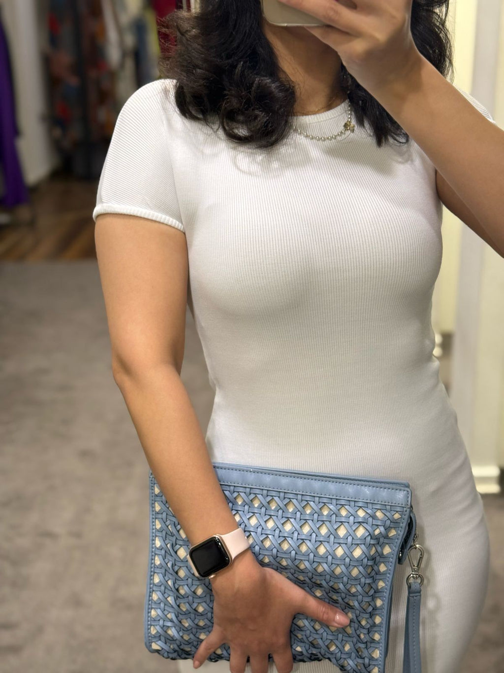 basic ribbed dress