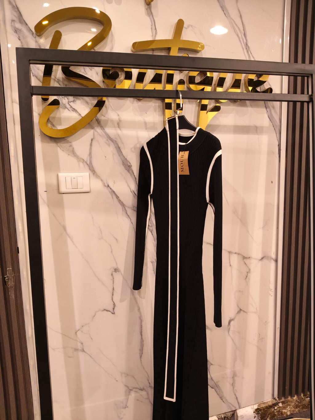 french sleeves dress