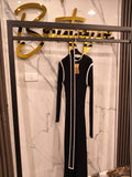 french sleeves dress