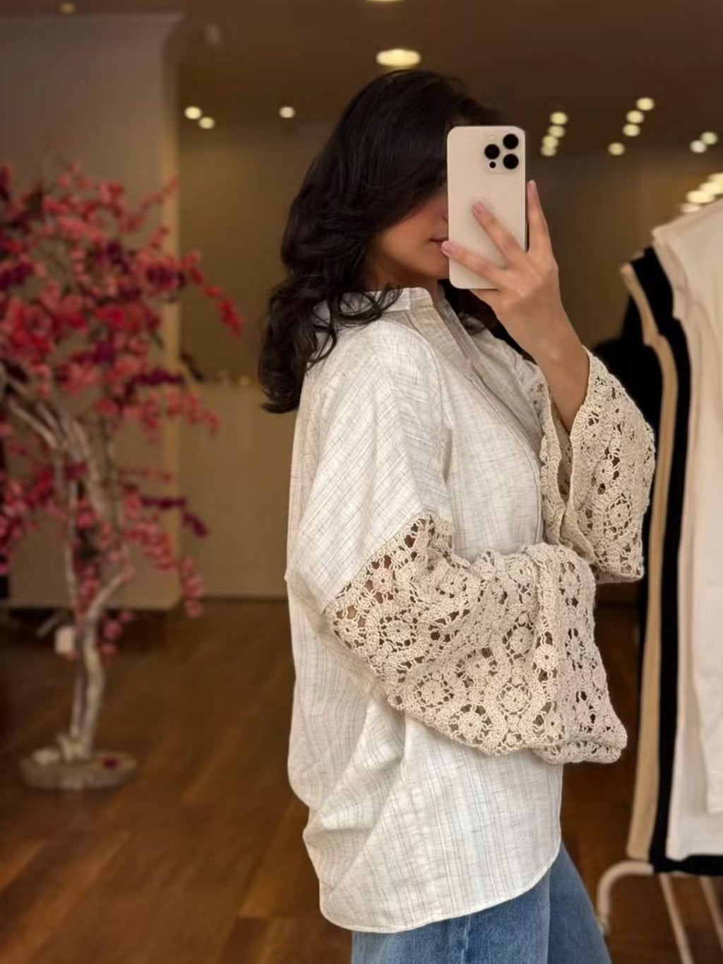 rokama sleeves shirt
