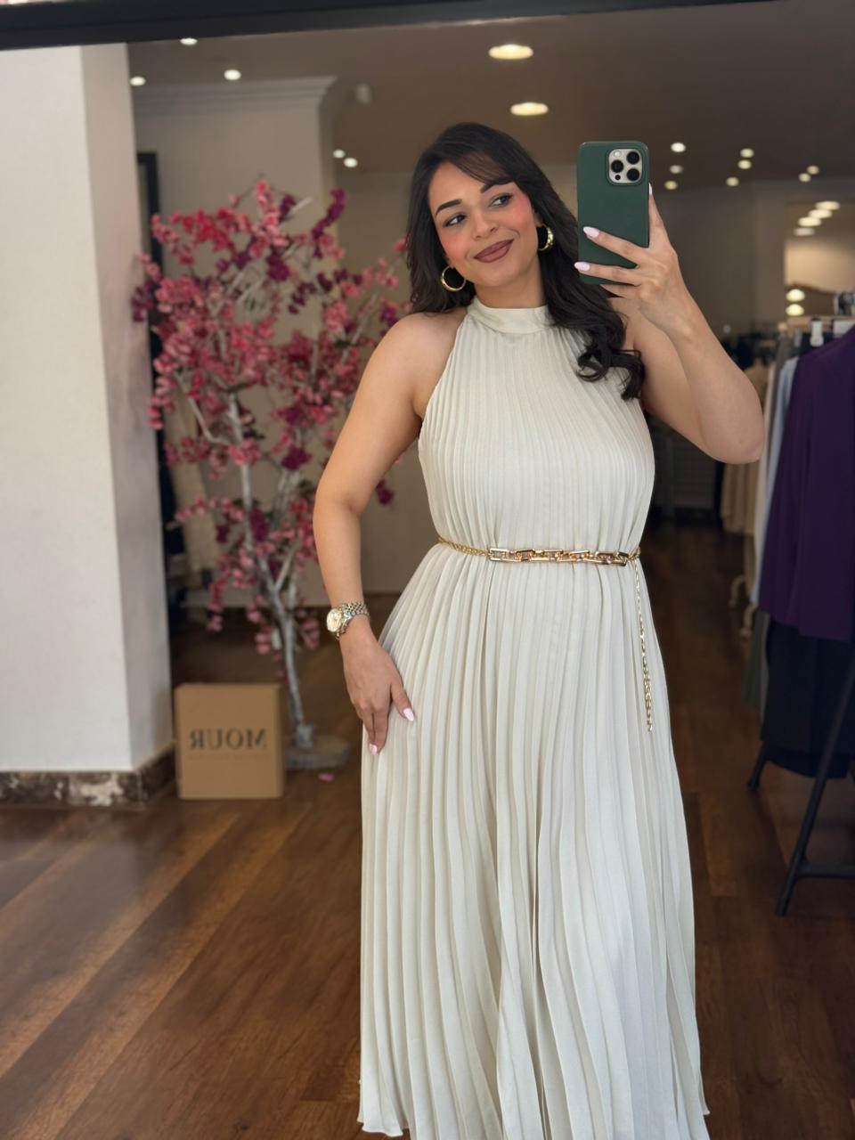 neck blisse dress