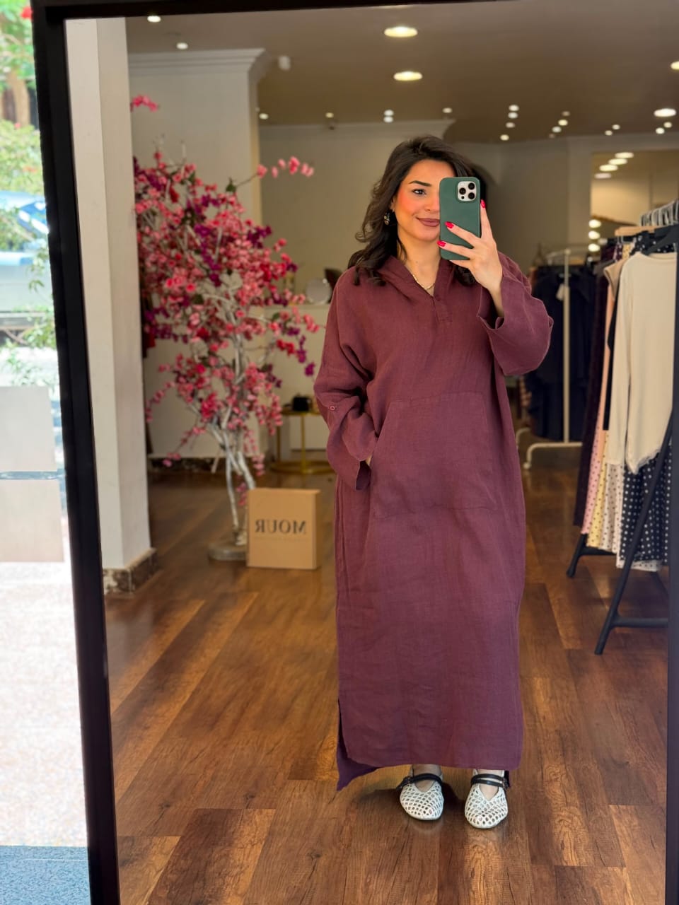 Moroccan shirt dress