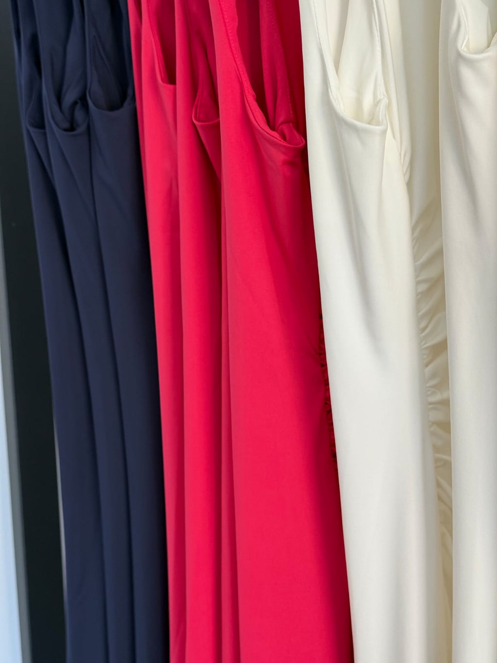 cut drapped dress