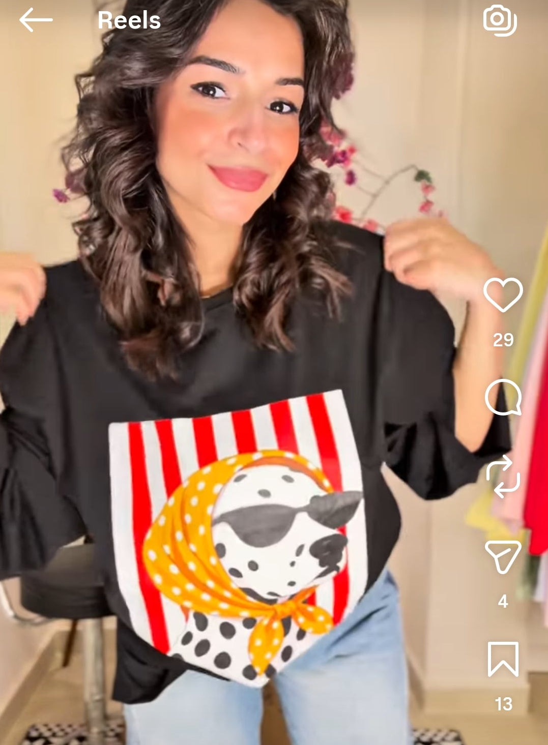Retro Dalmatian t-shirt