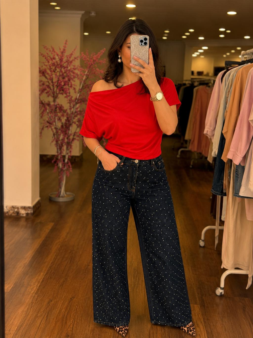 off shoulder basic top