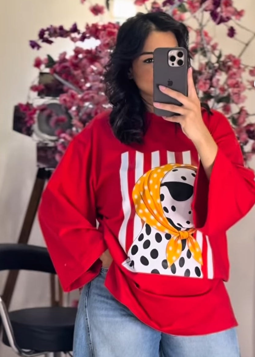 Retro Dalmatian t-shirt