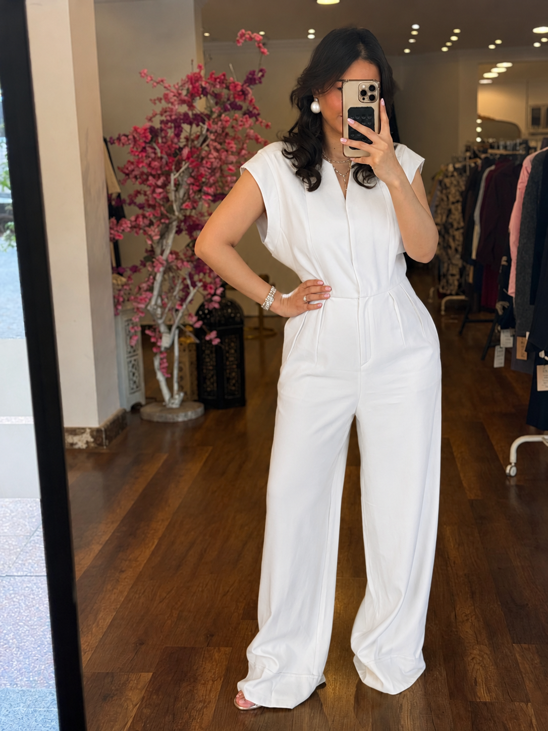 ruffle jumpsuit