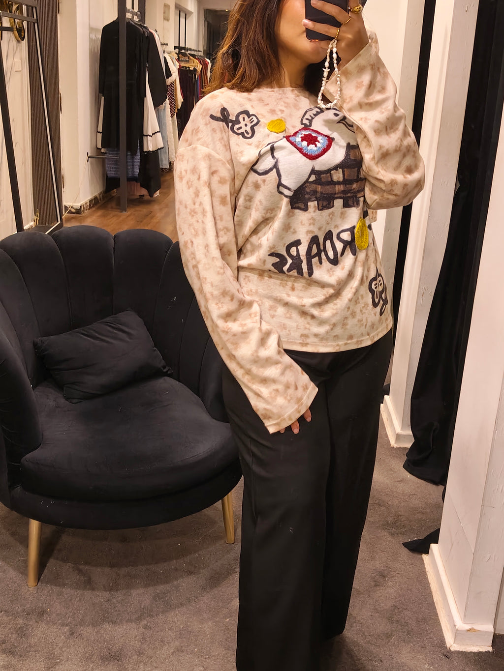 french cheval blouse