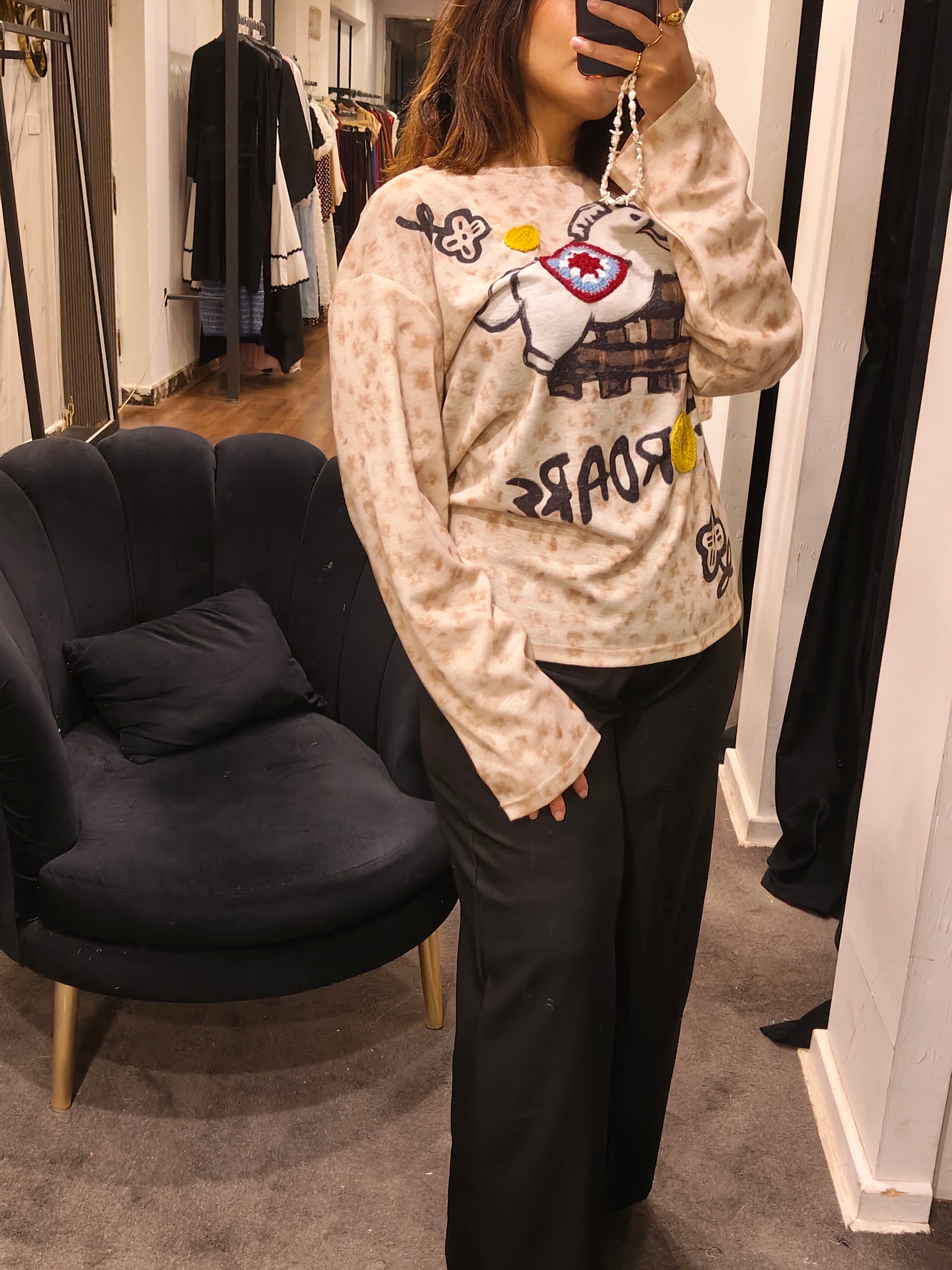 french cheval blouse