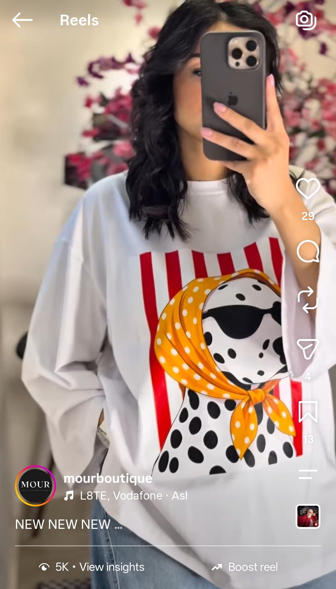 Retro Dalmatian t-shirt