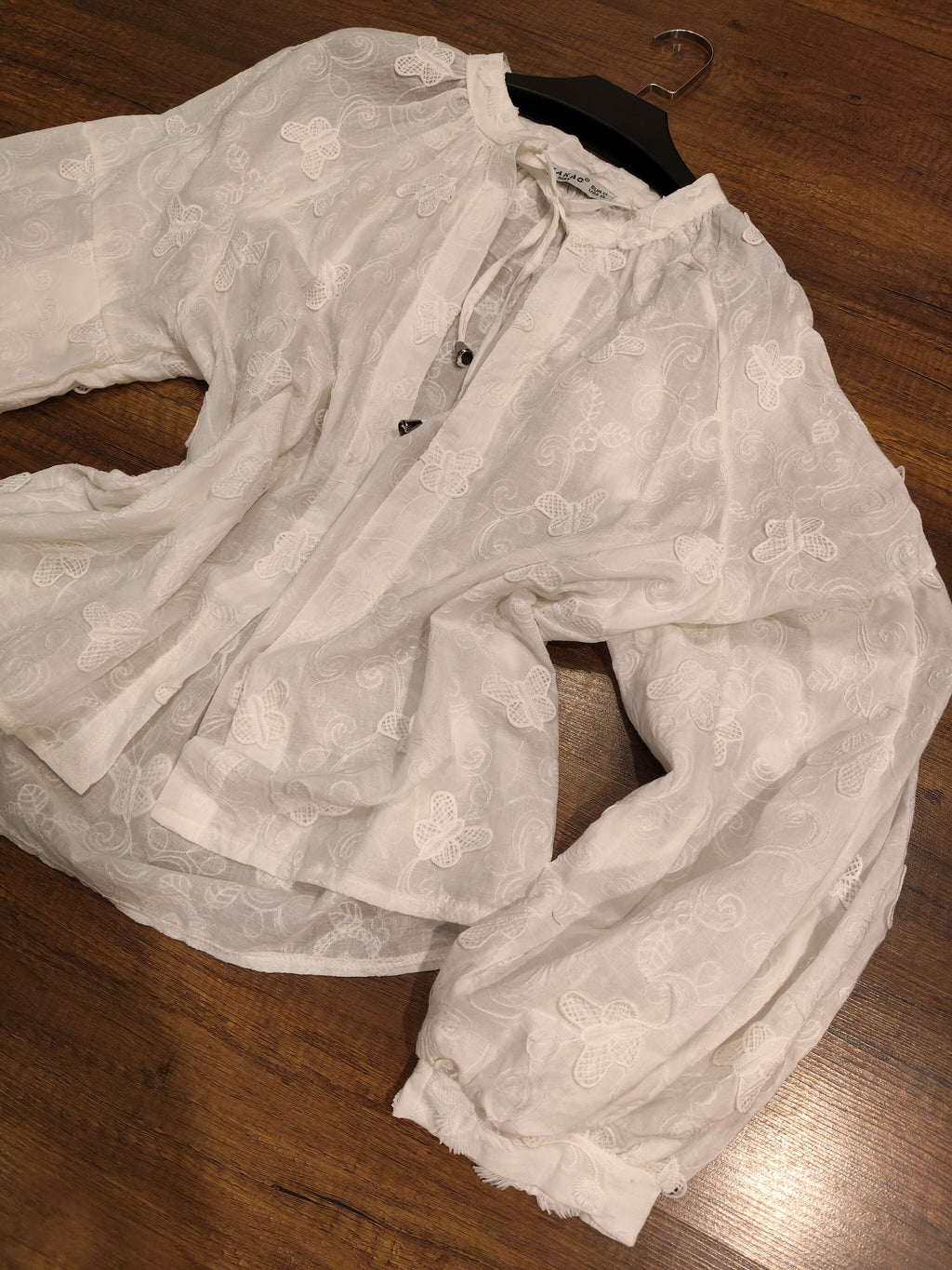 white angel blouse