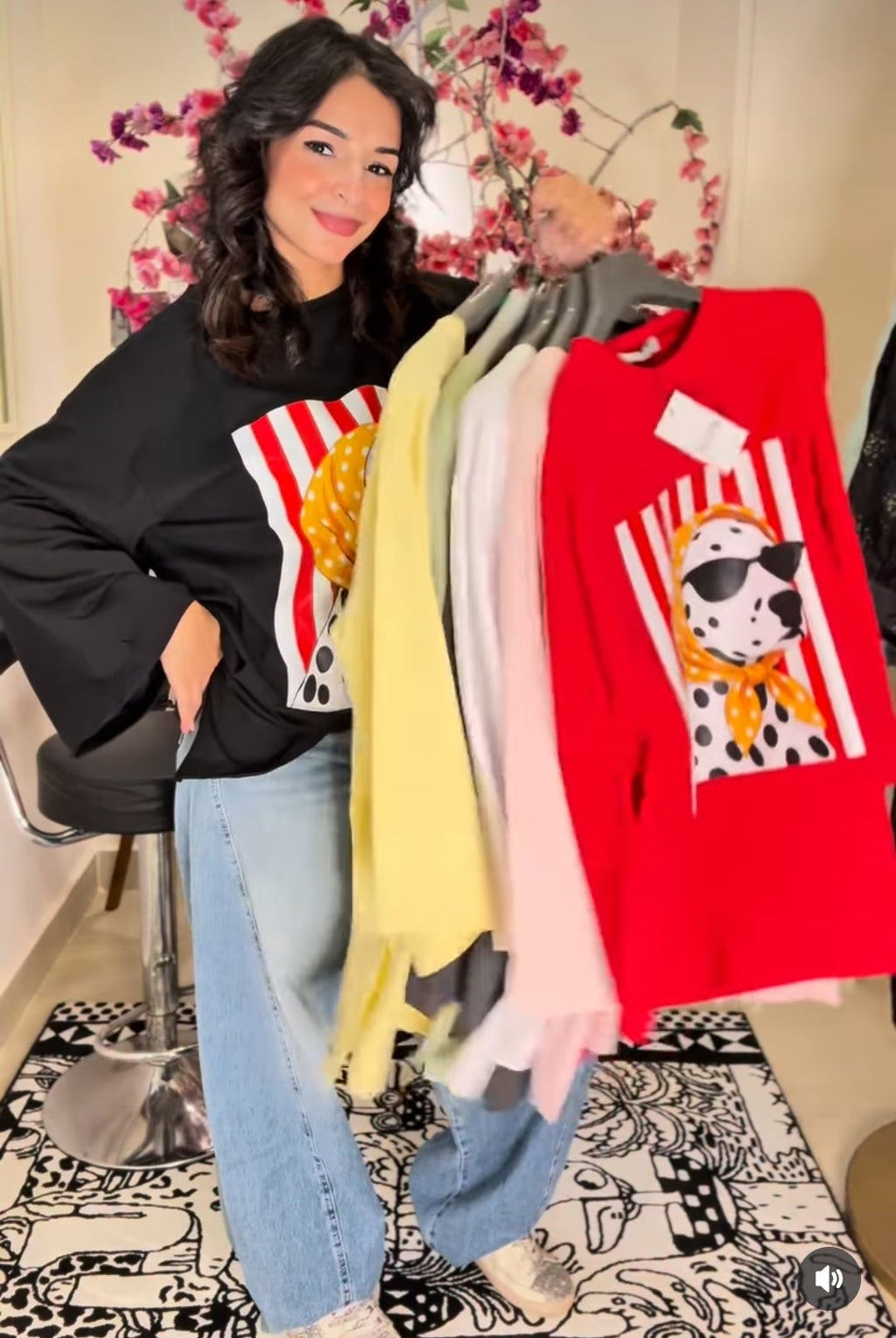Retro Dalmatian t-shirt