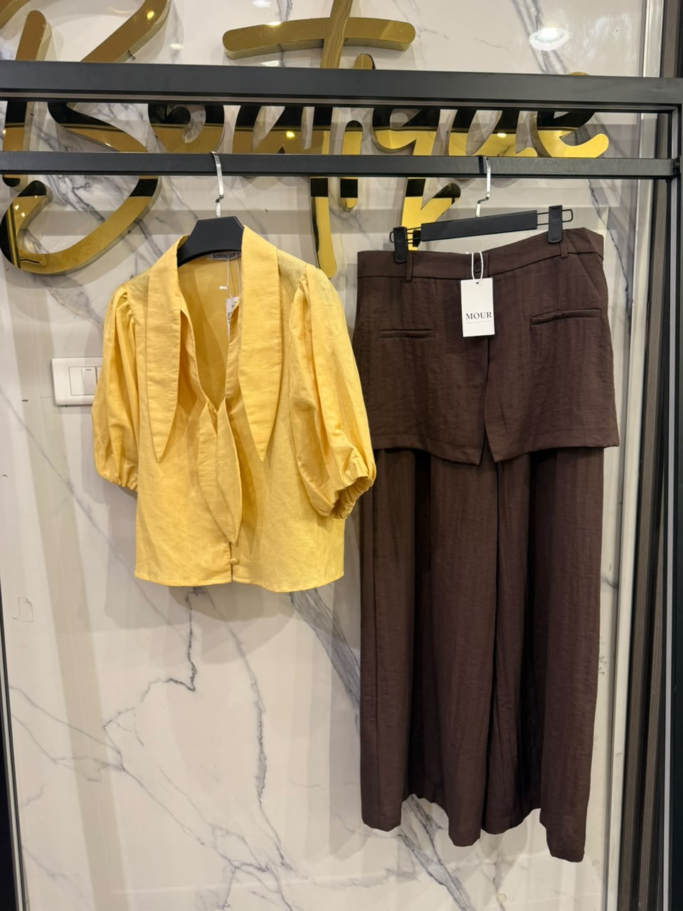 Wrap overlay pants