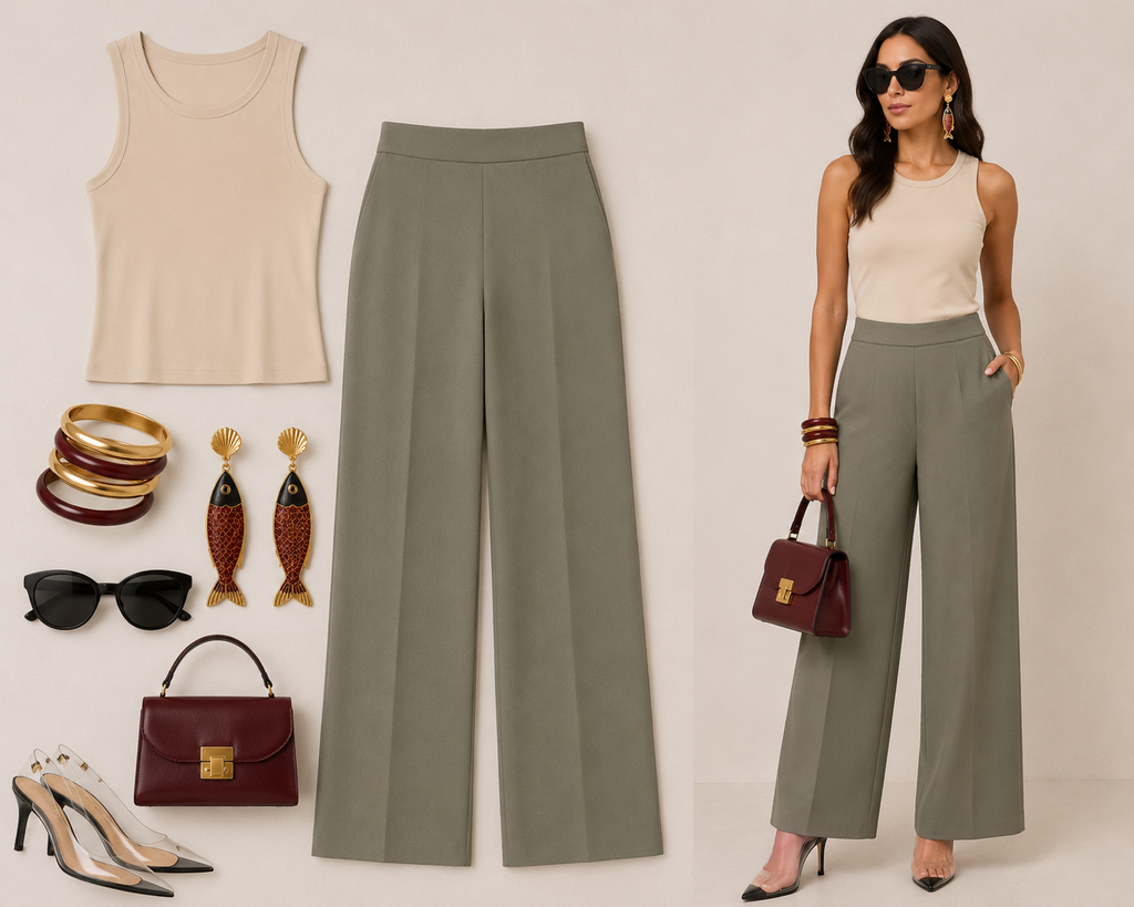 wide leg pants