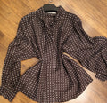 Amélie tie neck blouse