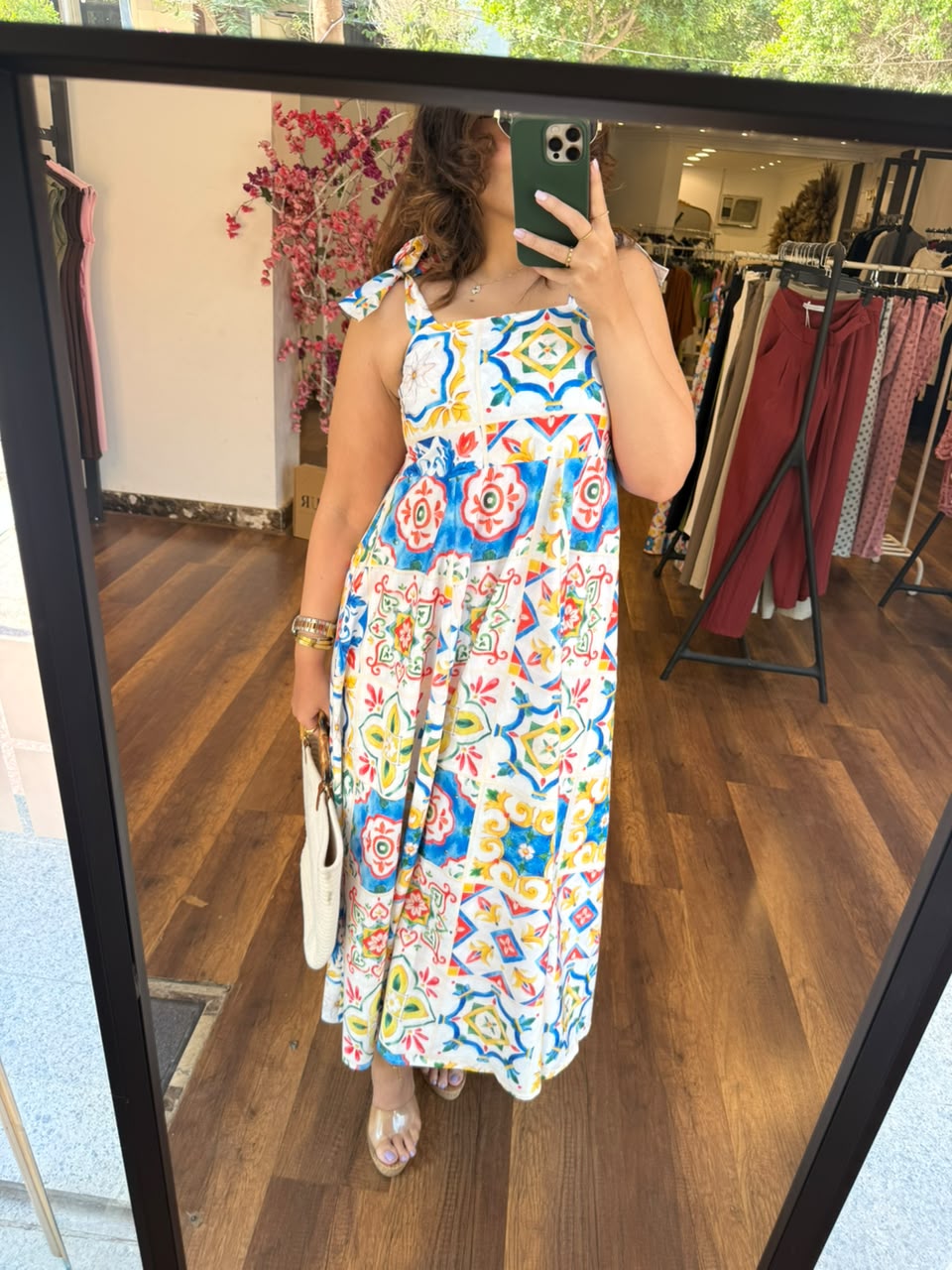 Summer pattern dress