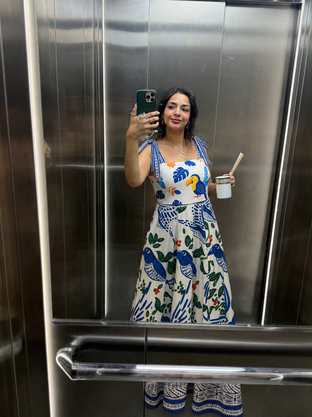 Tropical Parrot dress