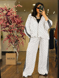 polka dots sport set