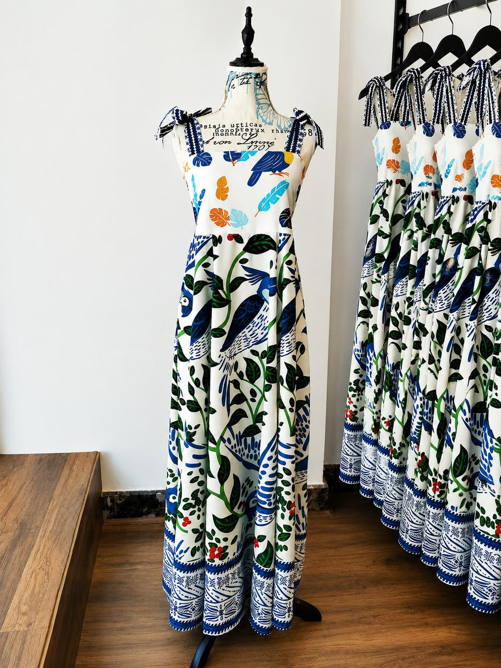 Tropical Parrot dress