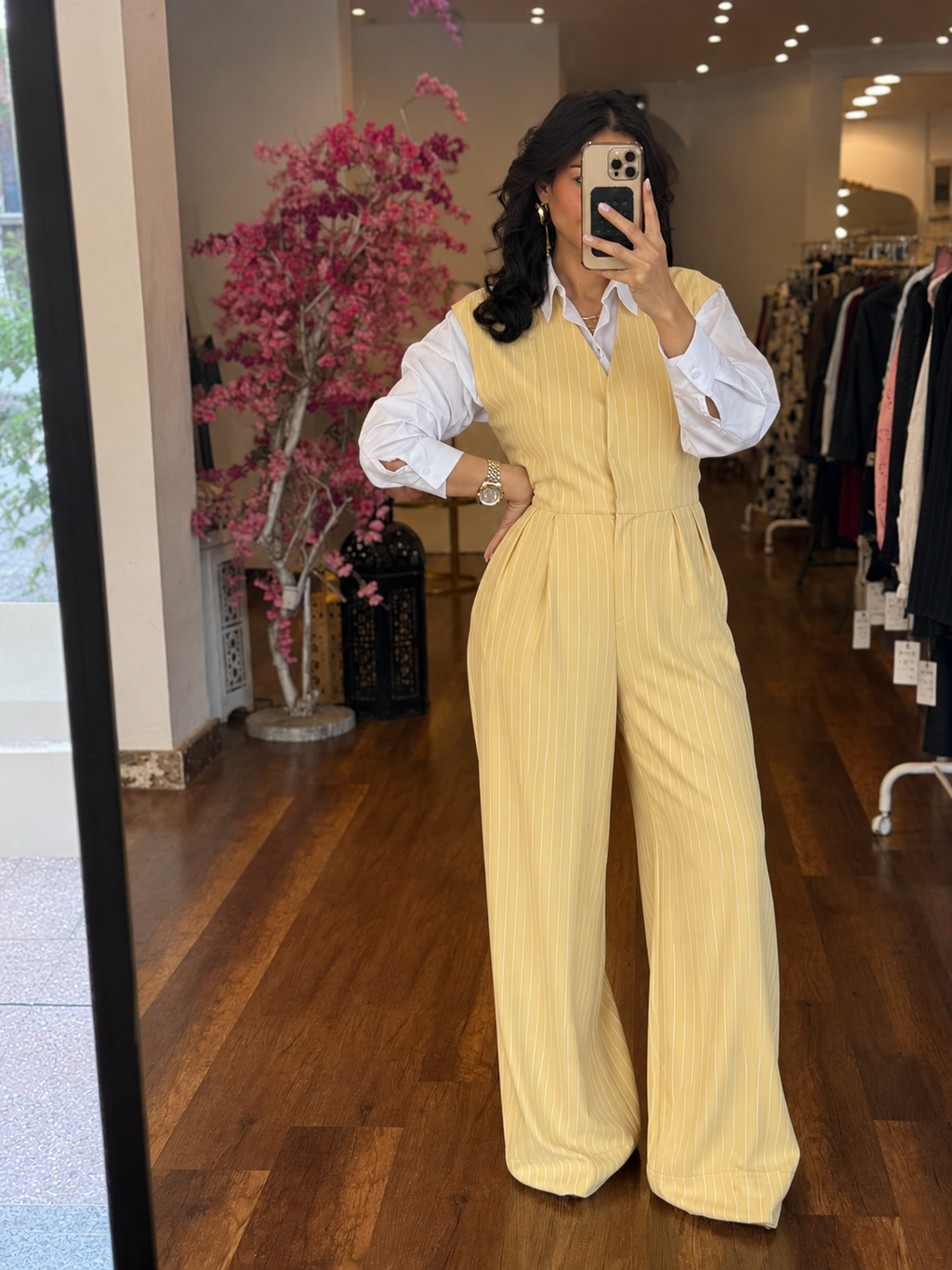 ruffle jumpsuit