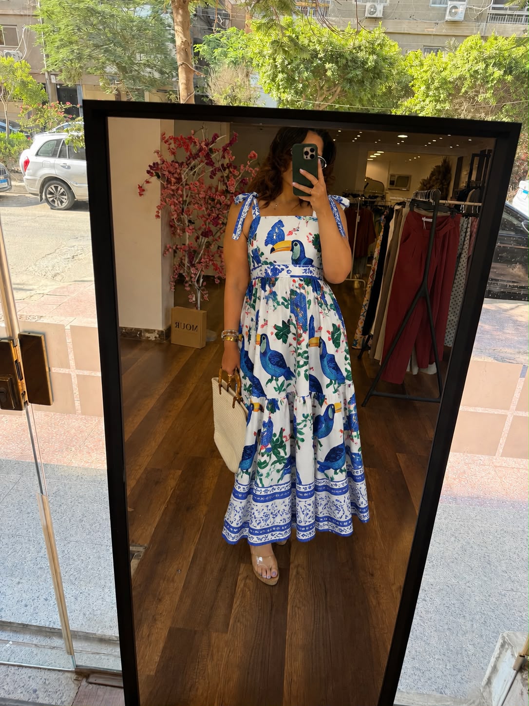 Tropical Parrot dress