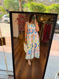Summer pattern dress