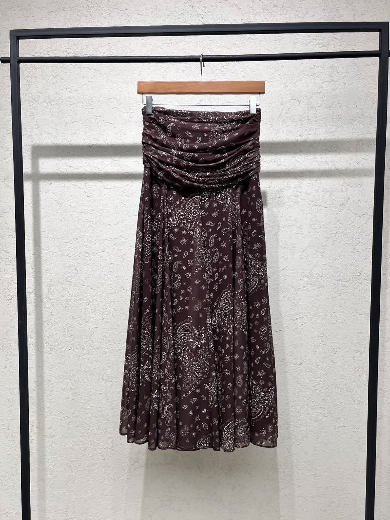 Boho drapped skirt
