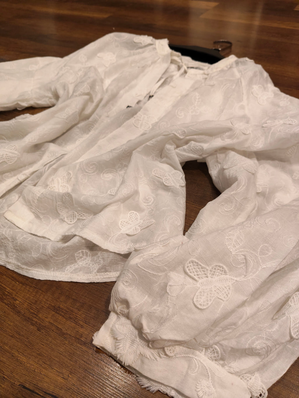 white angel blouse