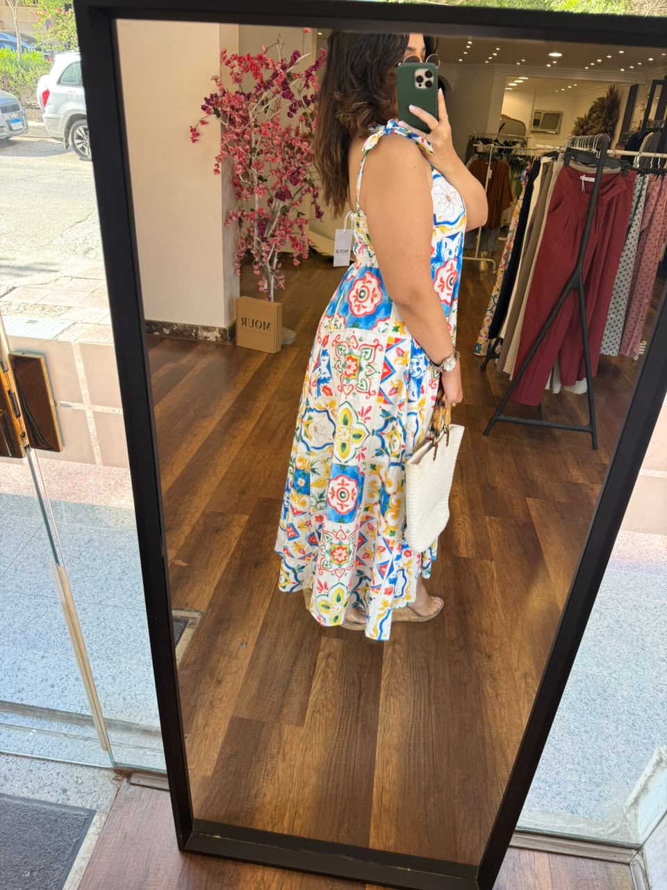 Summer pattern dress