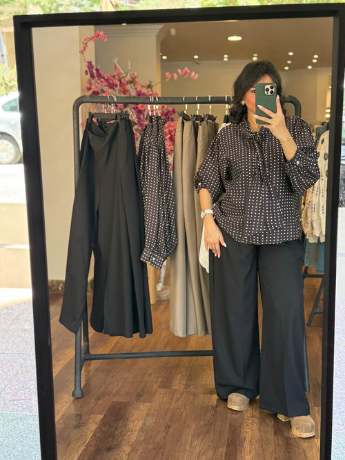 formal wide leg pants