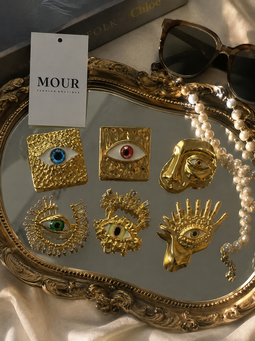 the lucky eye broche