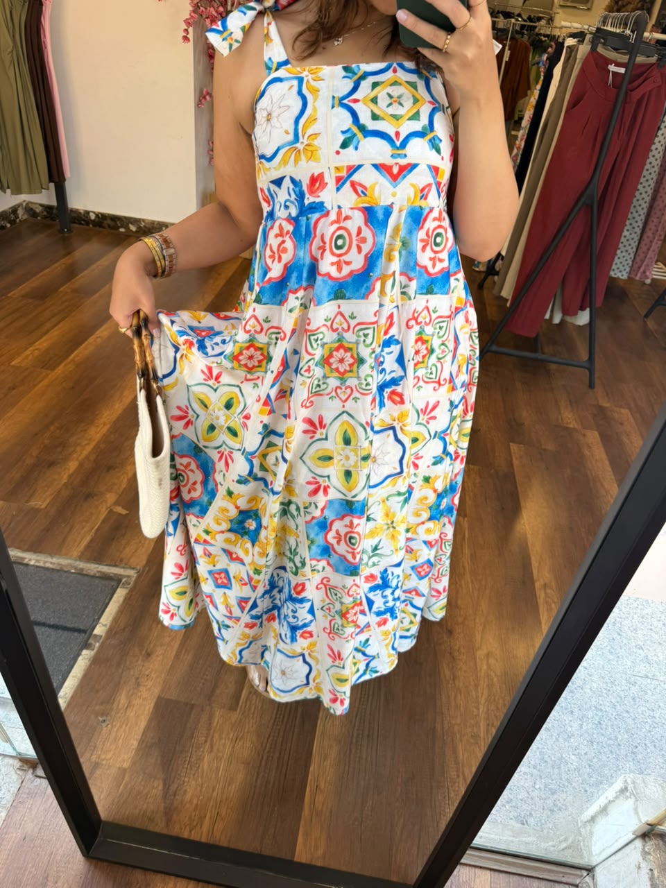 Summer pattern dress