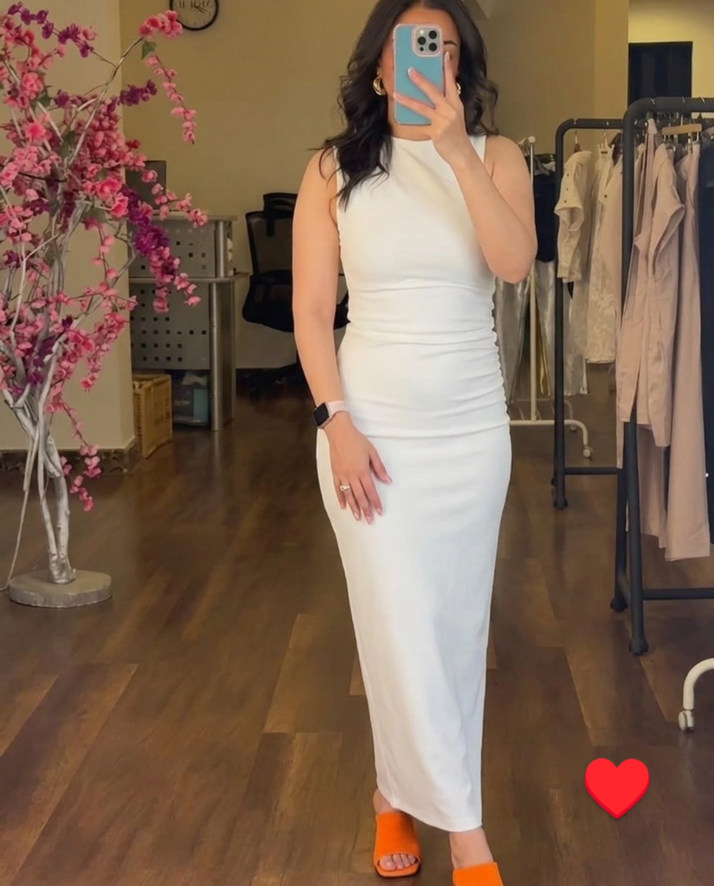 cut drapped dress