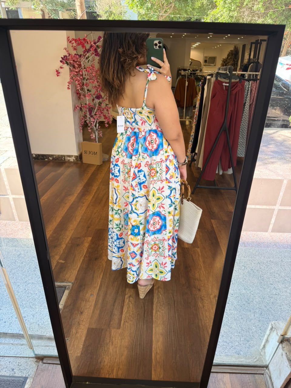 Summer pattern dress