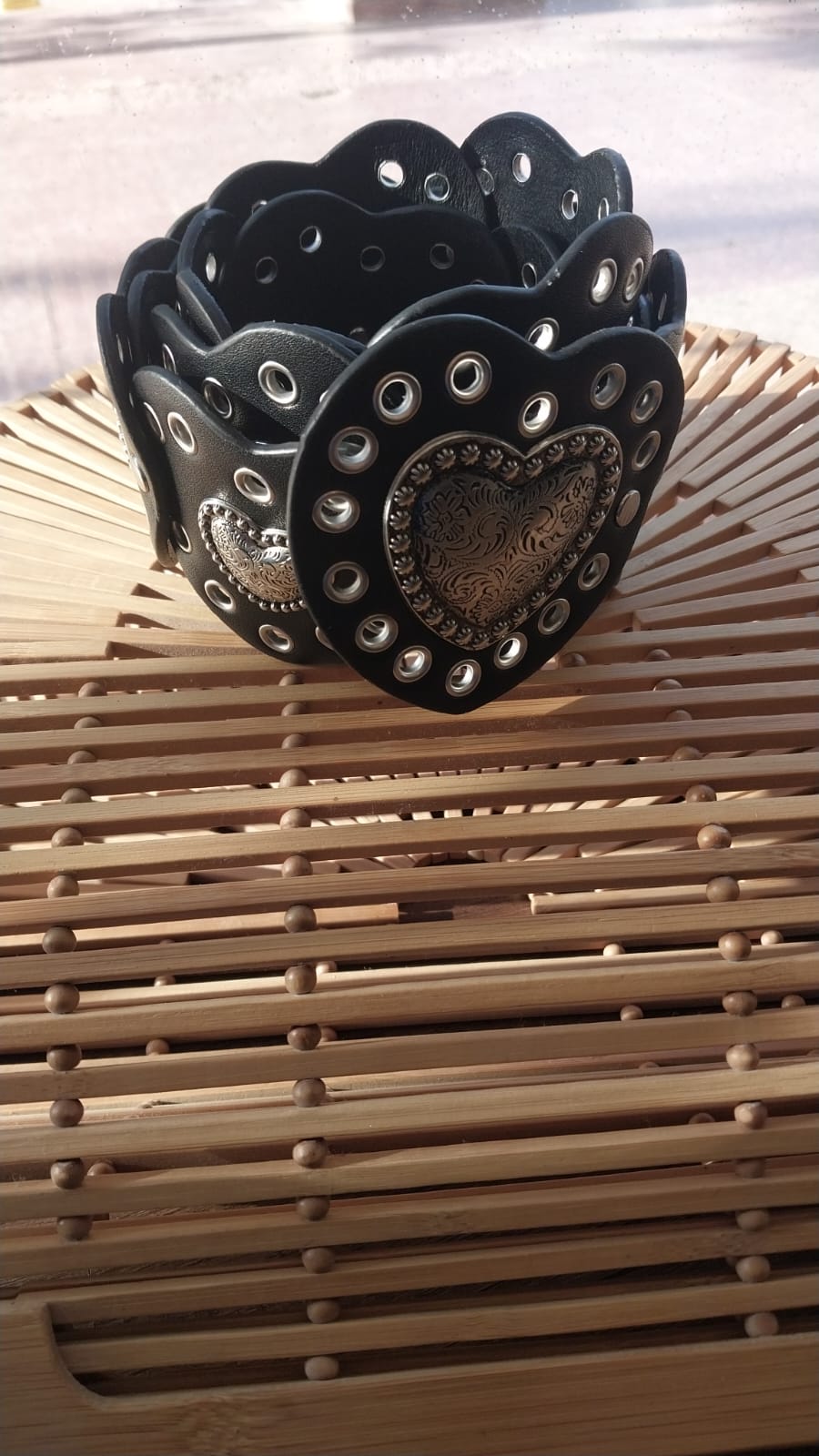 heart chunky belt