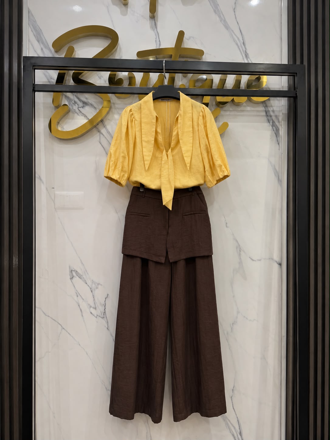 Wrap overlay pants