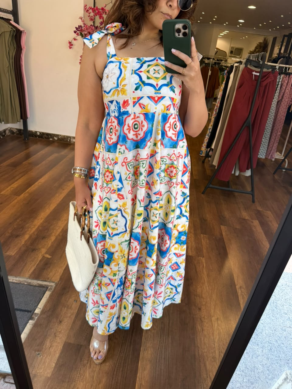 Summer pattern dress