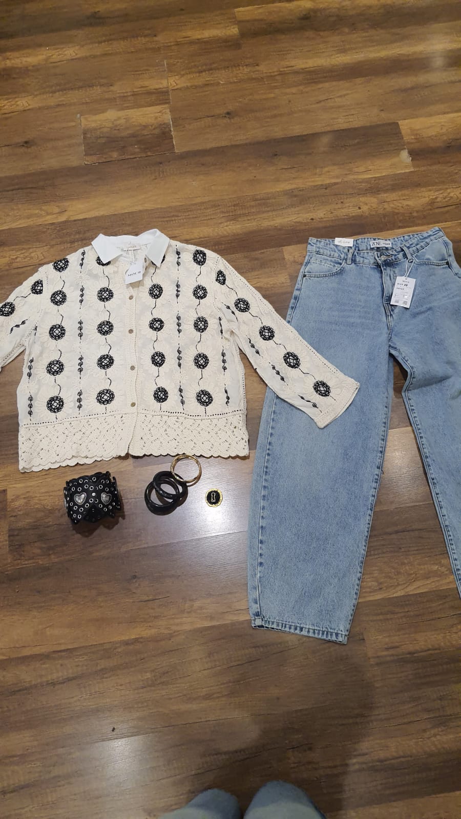 embroideried boho shirt