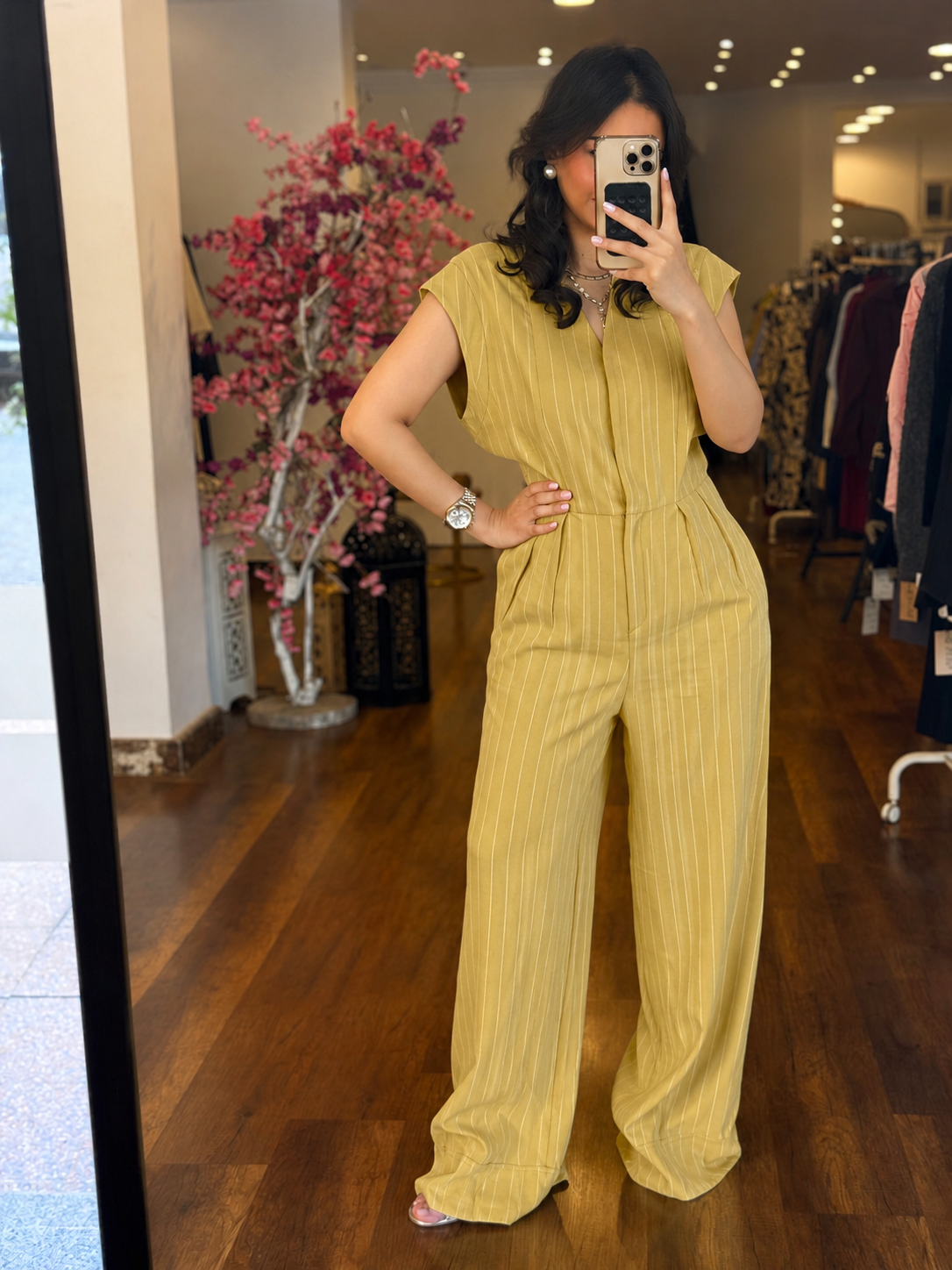 ruffle jumpsuit