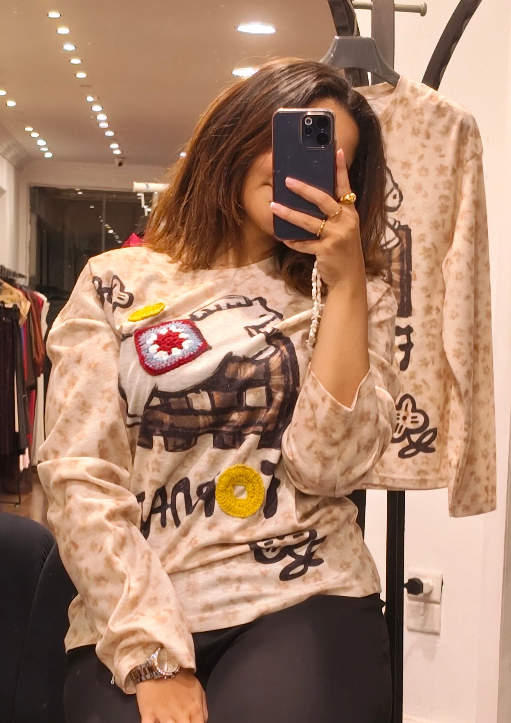 french cheval blouse