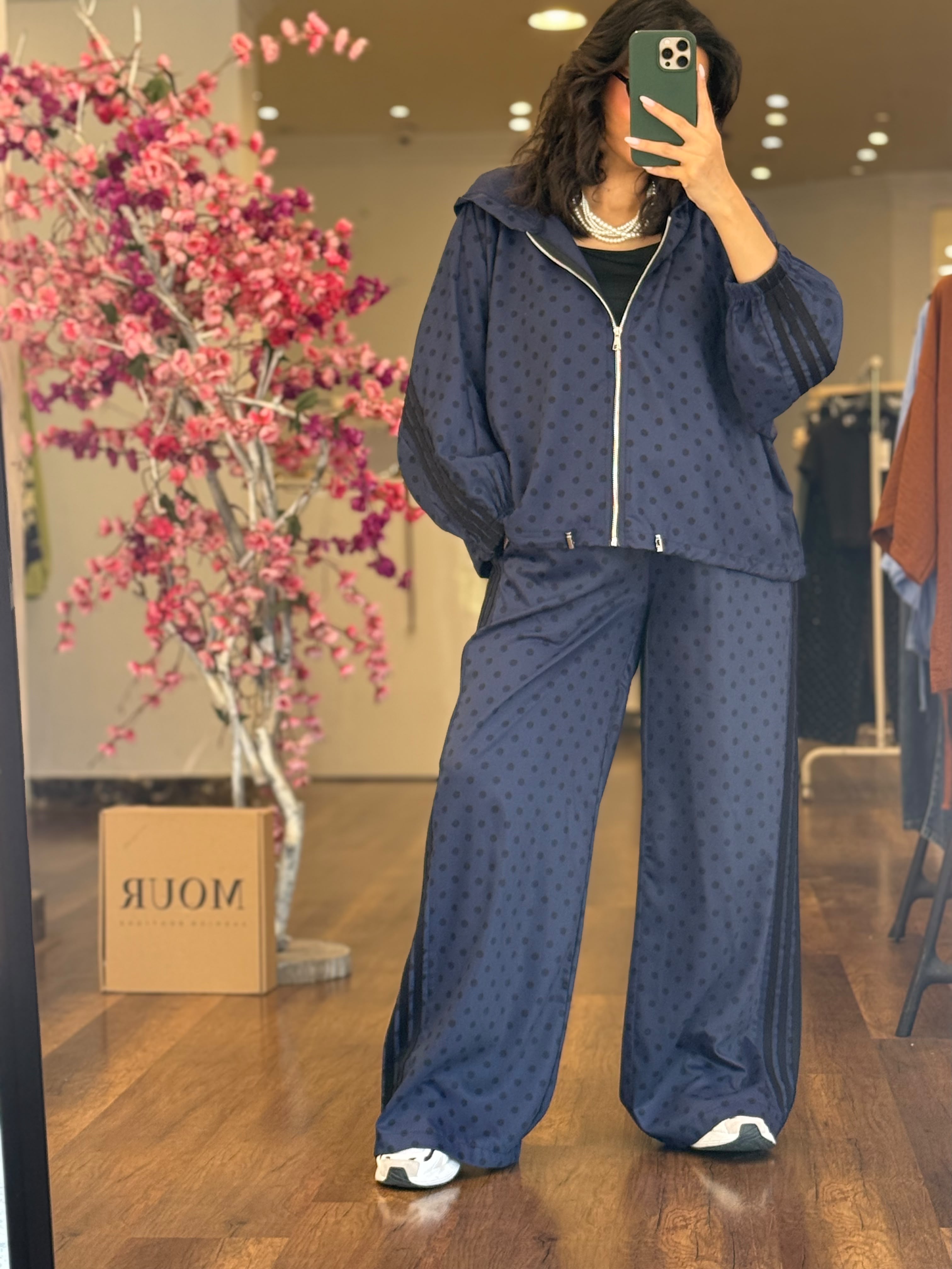 polka dots sport set