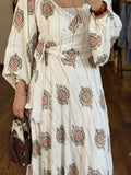 delicate roped dress