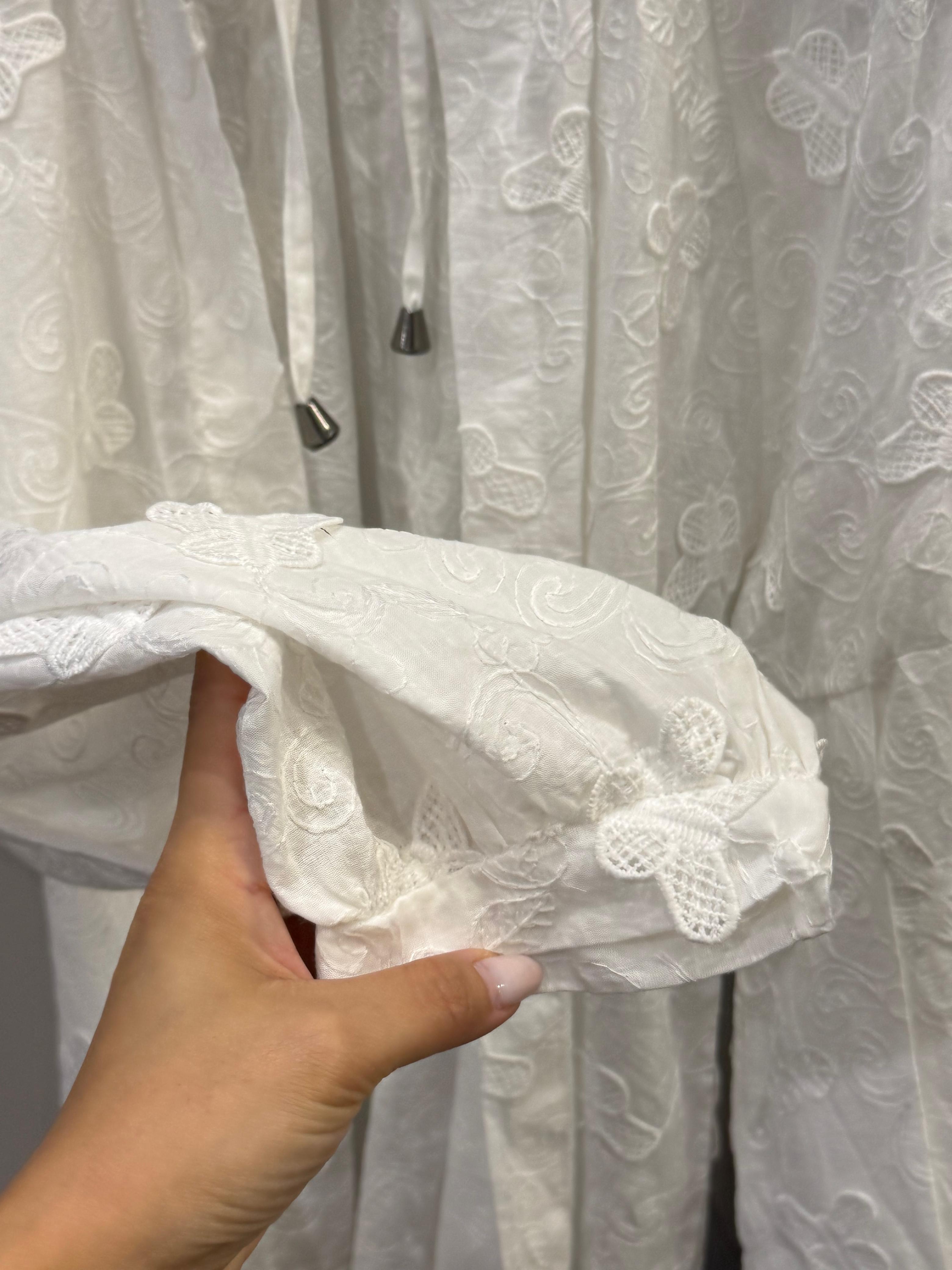 white angel blouse