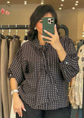 Amélie tie neck blouse