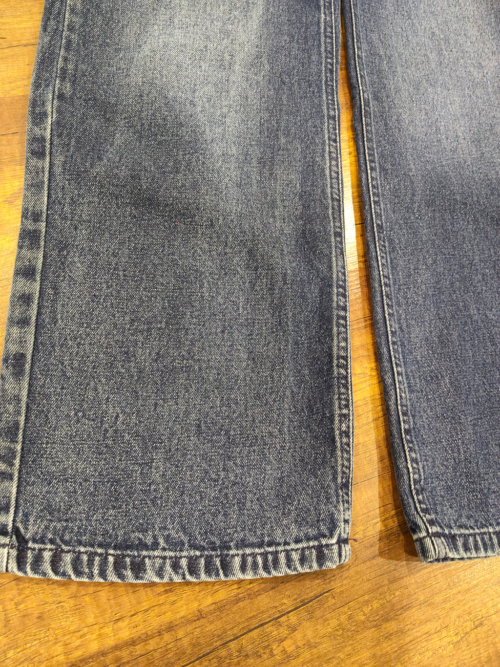denim pants with rope