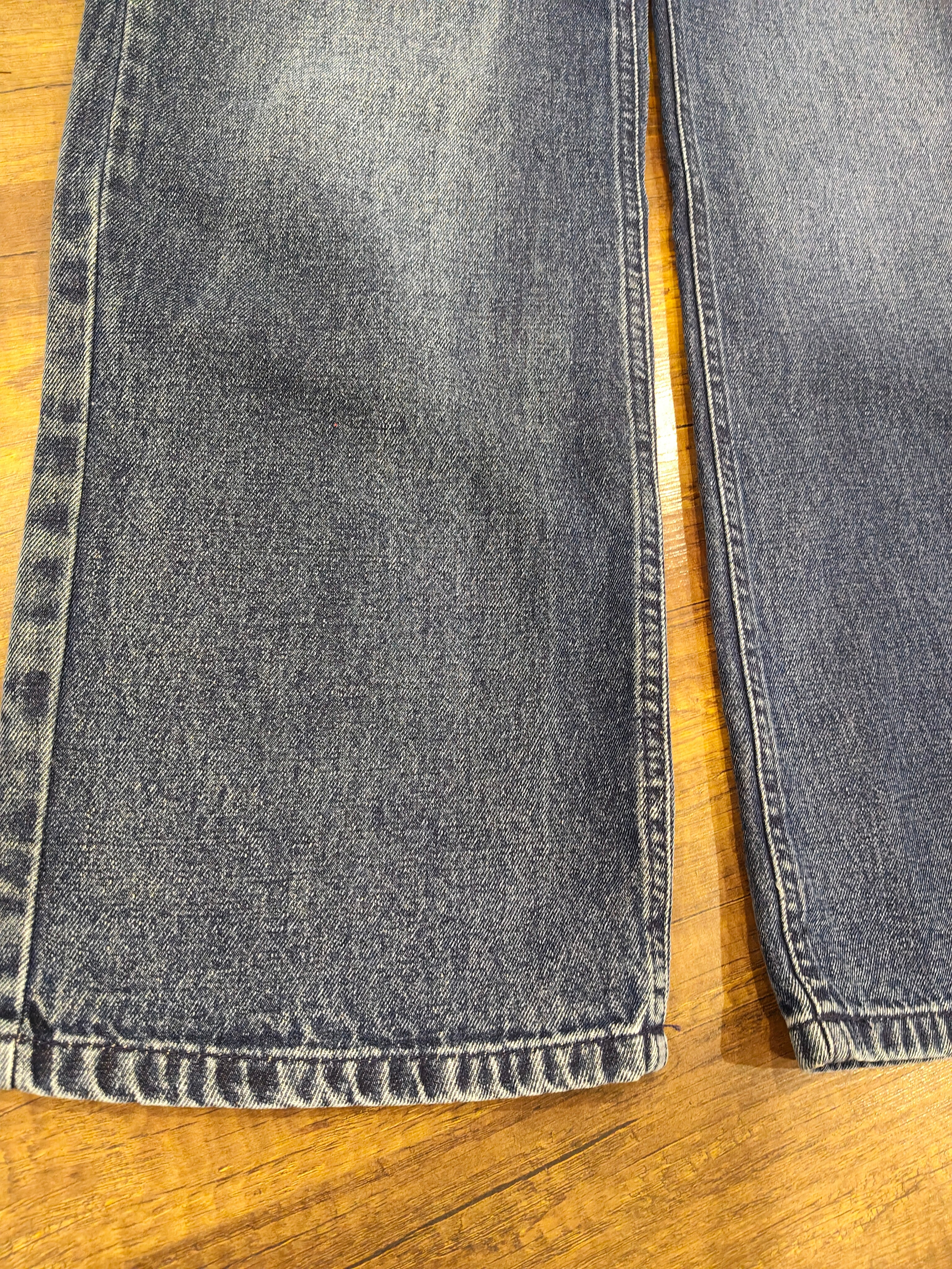denim pants with rope