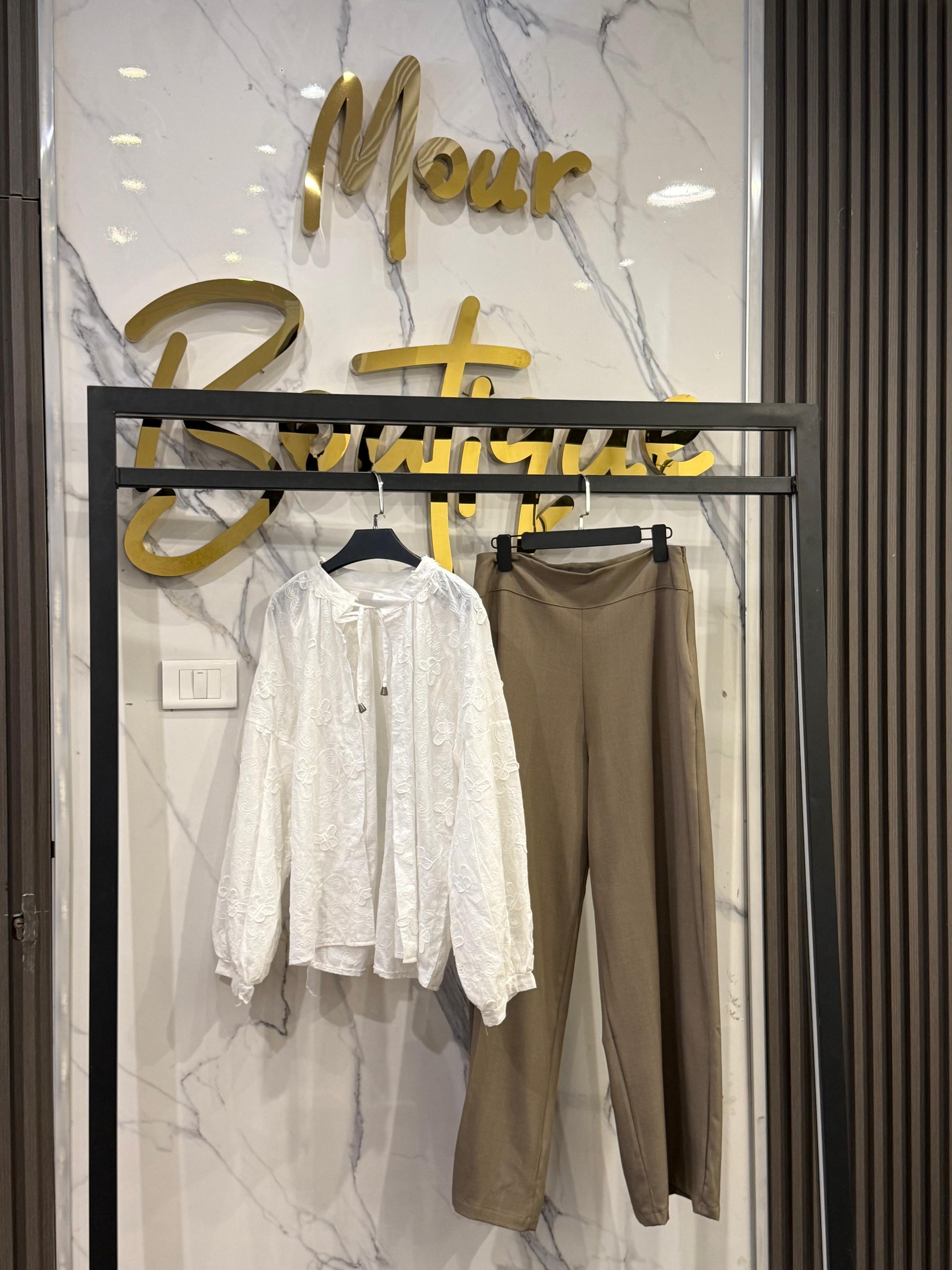 white angel blouse