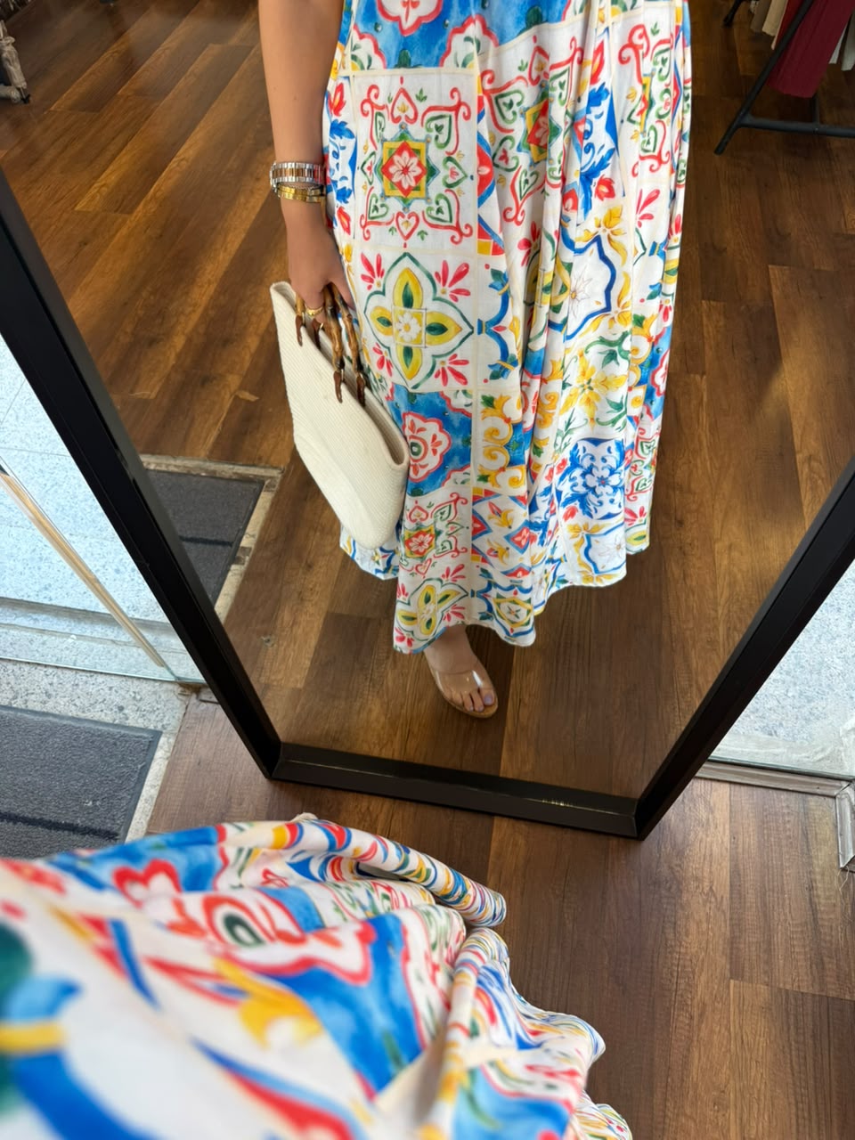 Summer pattern dress