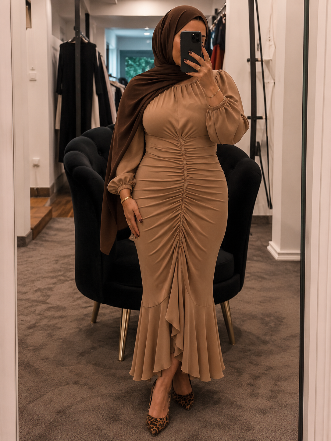 Auréa sand dress